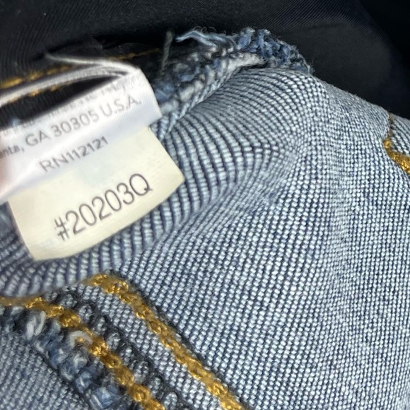 SPANX DISTRESSED SKINNY JEANS Pull on Jeggings Distressed Released Hem 20203R M - Picture 7 of 15